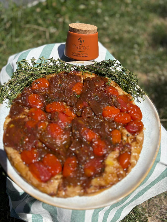 🍅Tarte Tatin de Tomates Caramélisées | Un plat sucré-salé qui surprend et régale toute la famille✨