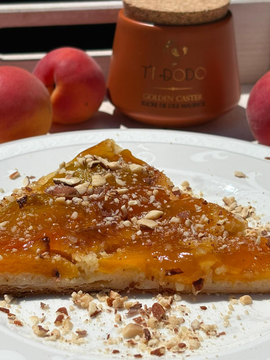 🍑 Tarte à l’Abricot & Golden Caster Ti DoDo | Une douceur dorée à savourer les pieds dans l’herbe ✨